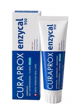 Зубная паста Curaprox Enzycal 950 ppm с ферментами, 75 мл
